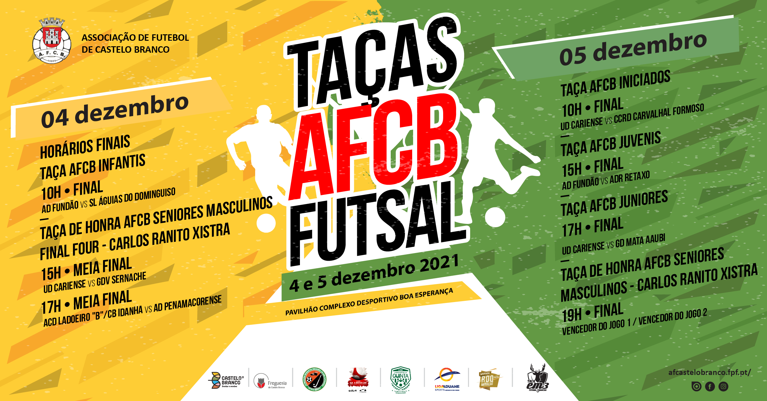 Taças AFCB Futsal 2021