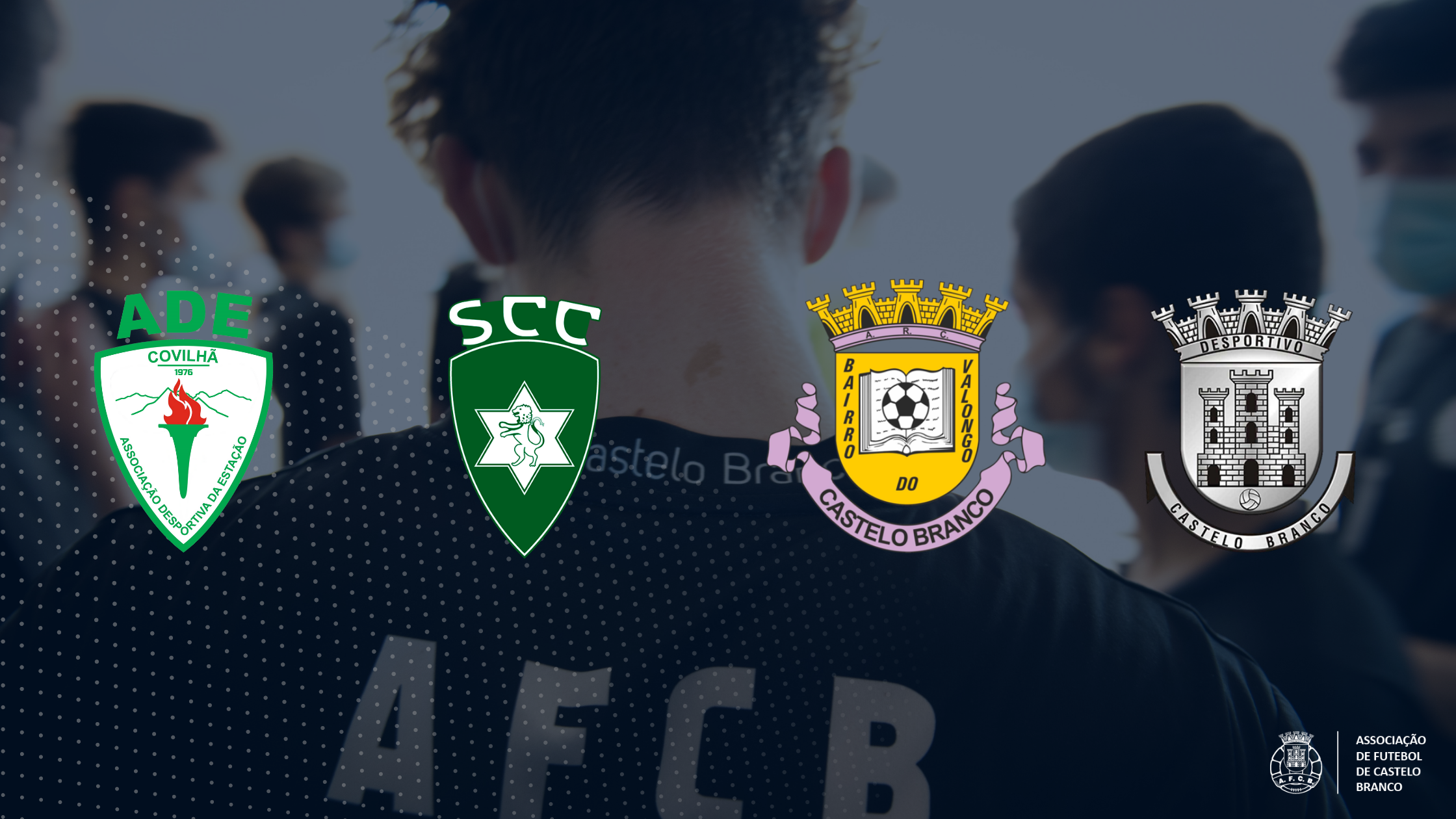 4 clubes da AFCB entre os 250 clubes com mais inscritos