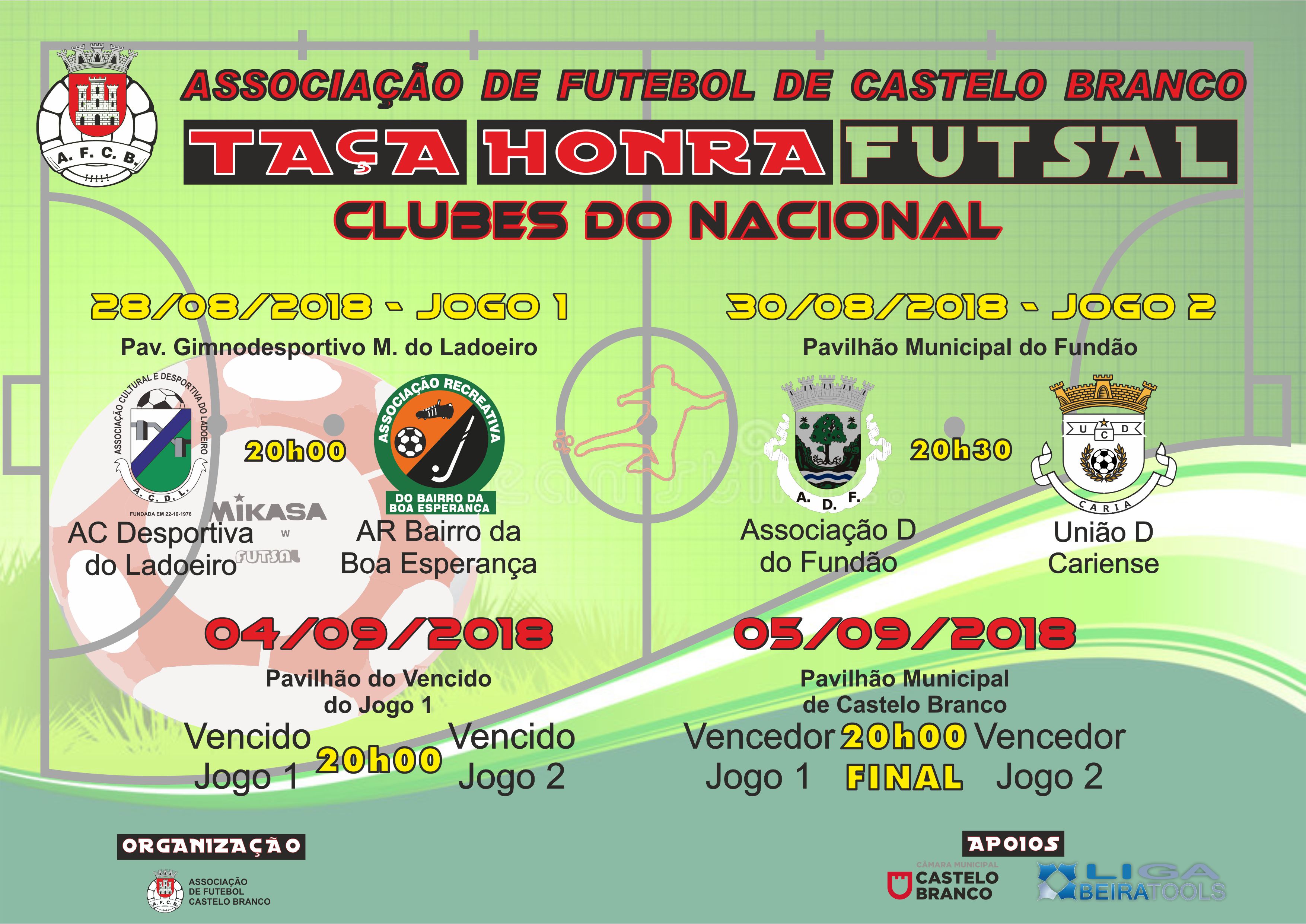Taça de Honra _ Clubes Provas Nacionais de Futsal