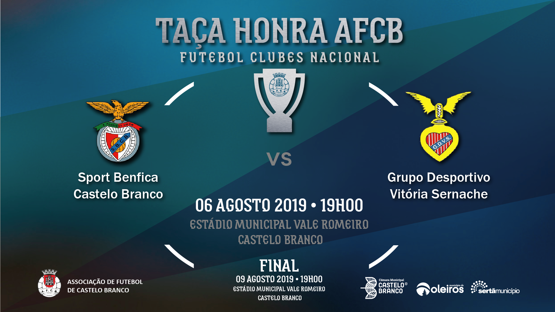 GD Vitória de Sernache bate S. Benfica e Castelo Branco e está na final da Taça de Honra