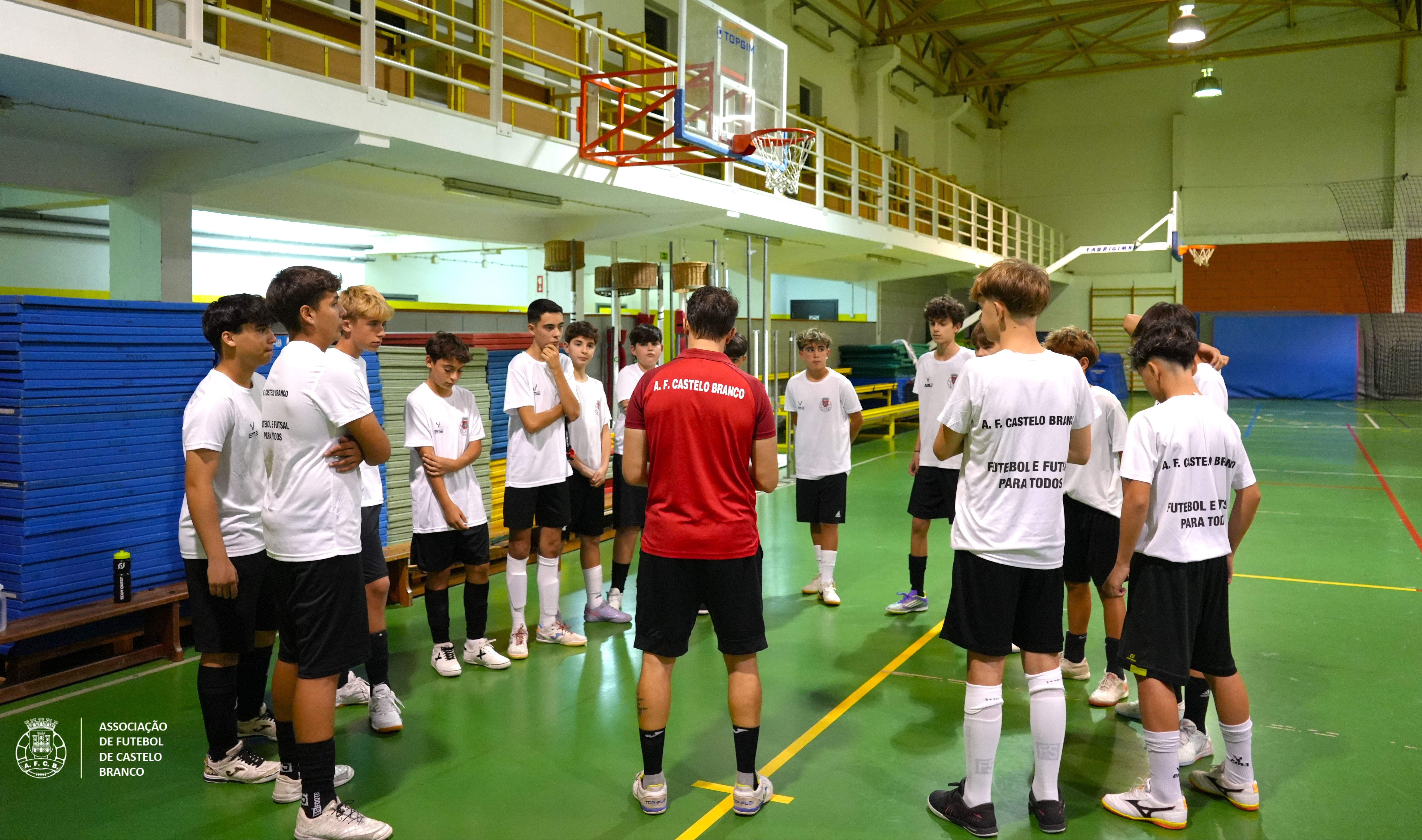 Futsal: Seleção Distrital Sub-15 inserida no Grupo A do Torneio Interassociações