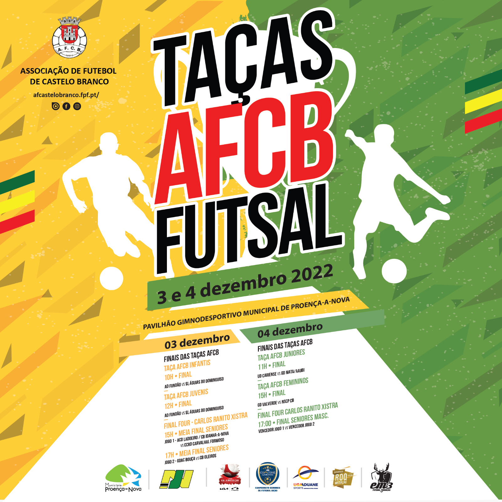 Taças AFCB Futsal 2022
