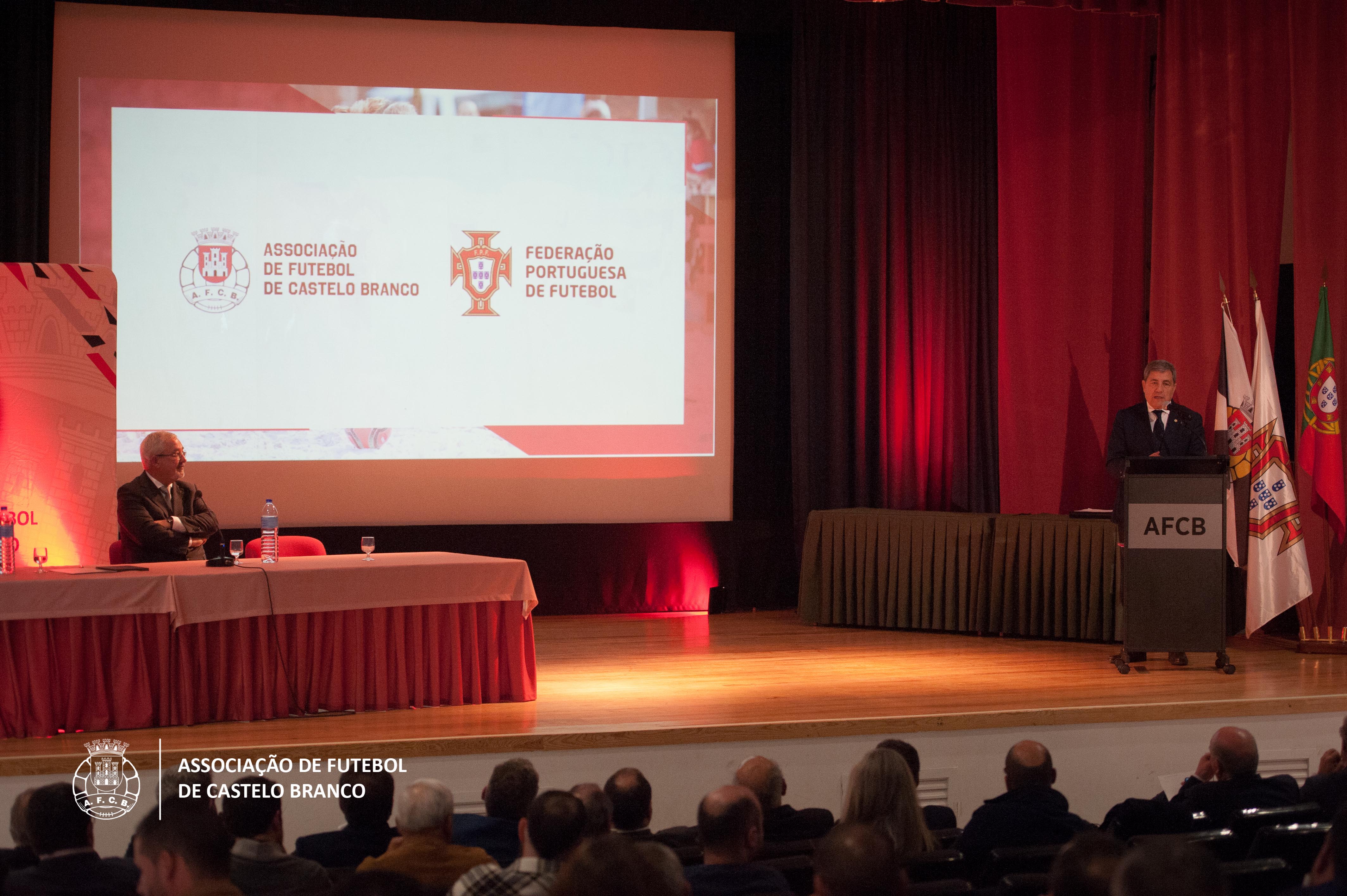 Fernando Gomes marcou presença em evento da AFCB