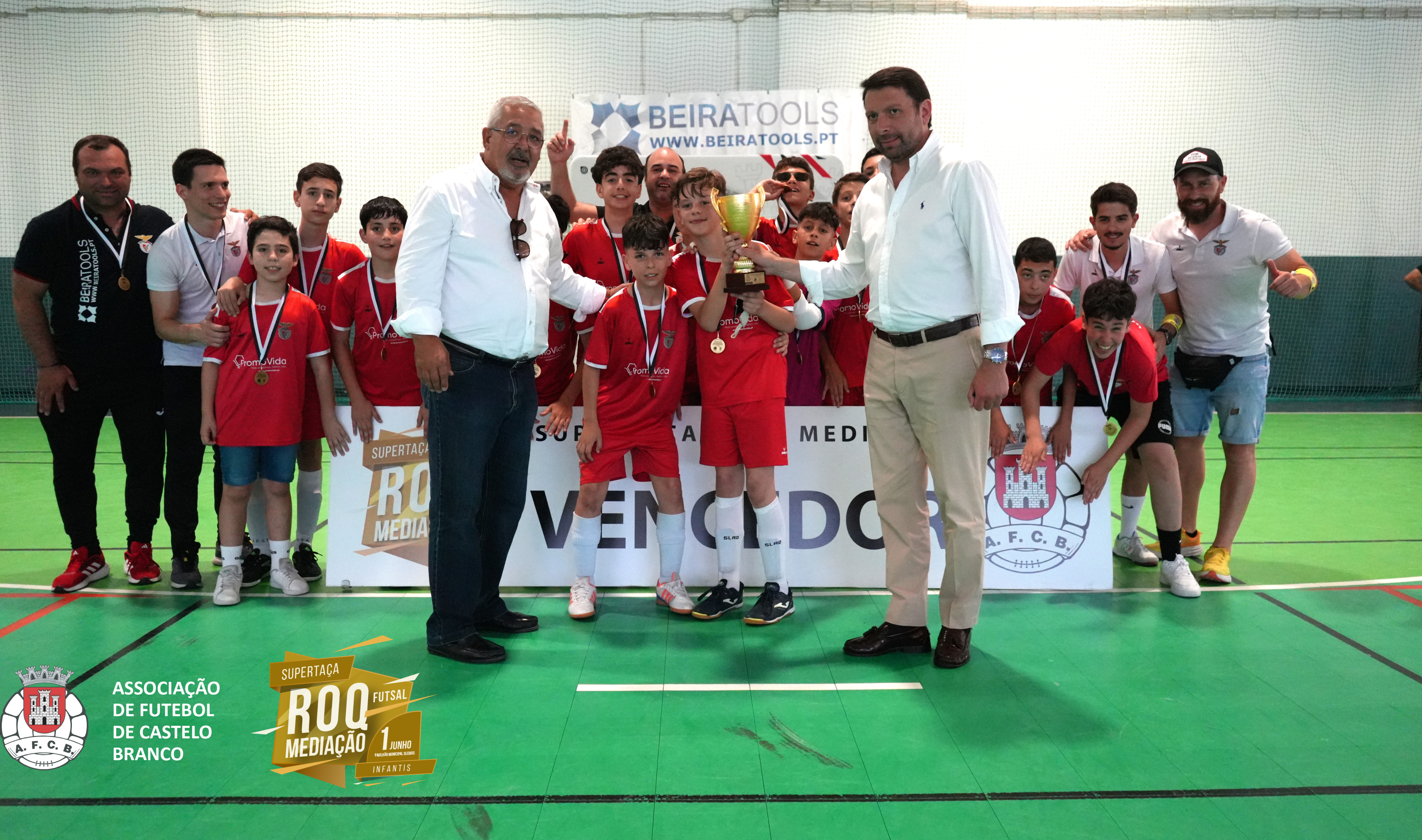 Futsal: SLA Dominguiso conquista Supertaça ROQ Mediação Infantis
