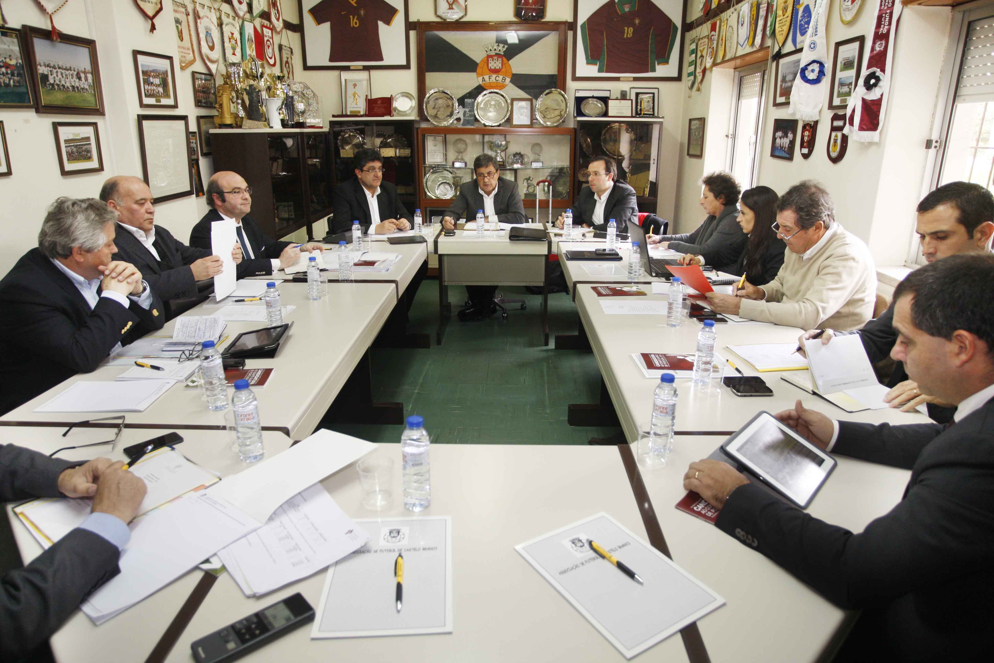 Direção da FPF reuniu em Castelo Branco 