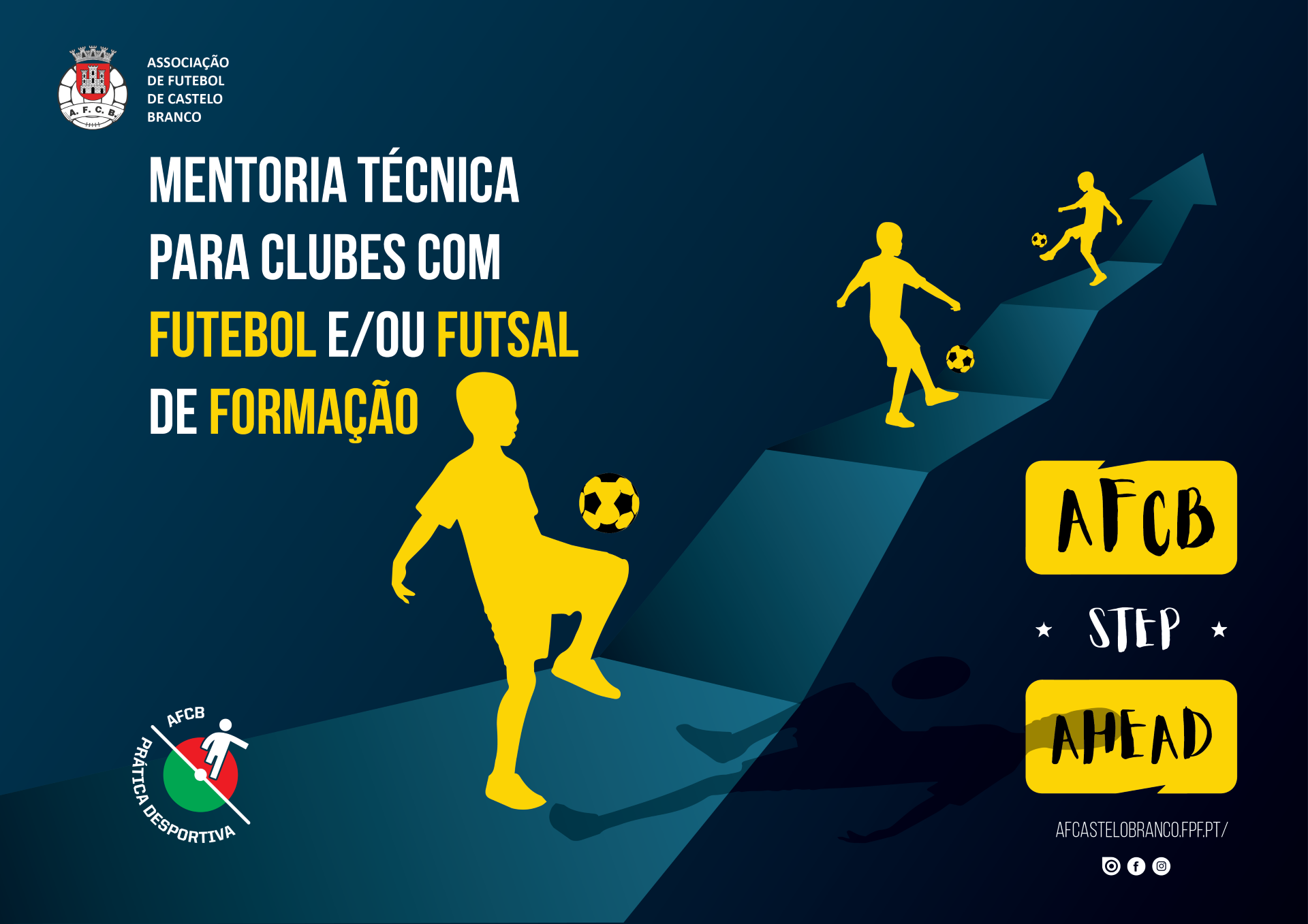 AFCB cria projeto de Mentoria Técnica para Clubes Futebol e/ou Futsal de Formação